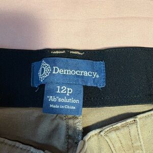 Democracy Ab Solution Pants - Tan